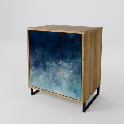 CELESTIAL FALL 1-Door Sideboard in Oak Effect