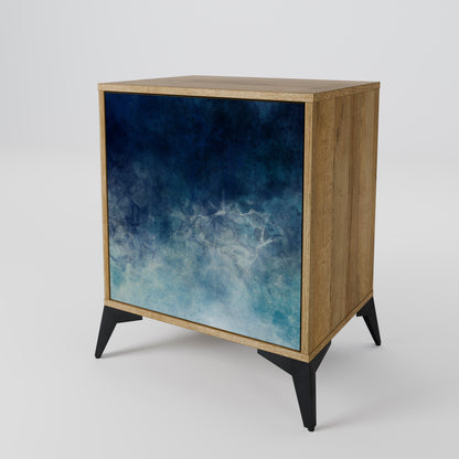 CELESTIAL FALL 1-Door Sideboard in Oak Effect