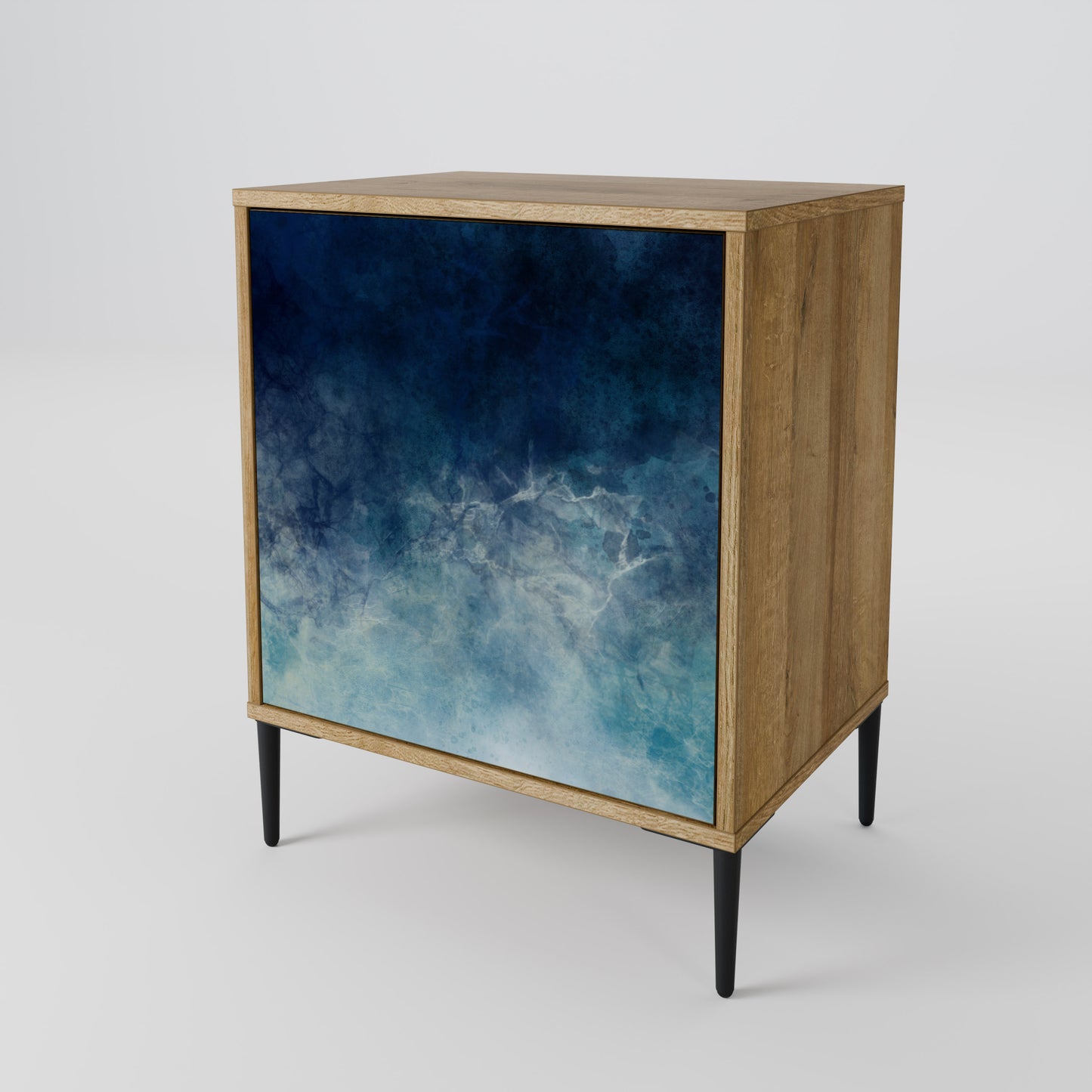 CELESTIAL FALL 1-Door Sideboard in Oak Effect