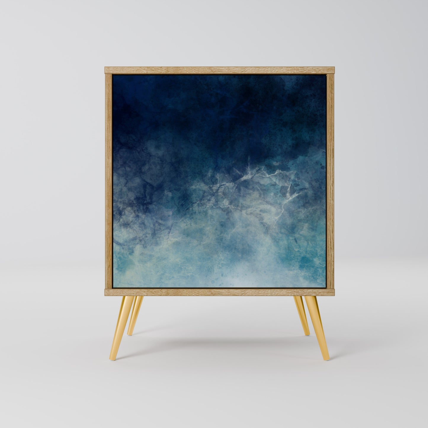 CELESTIAL FALL 1-Door Sideboard in Oak Effect