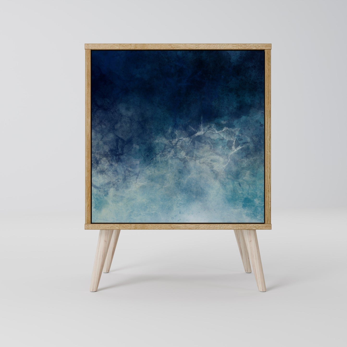 CELESTIAL FALL 1-Door Sideboard in Oak Effect