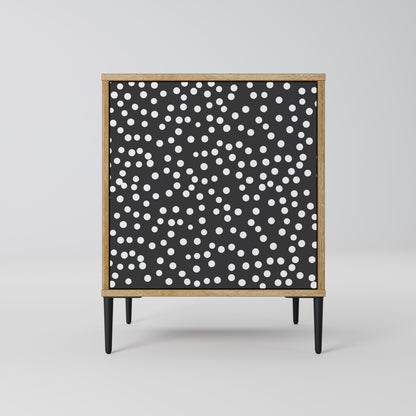 BLINDING LIGHTS 1-Door Sideboard in Oak Effect