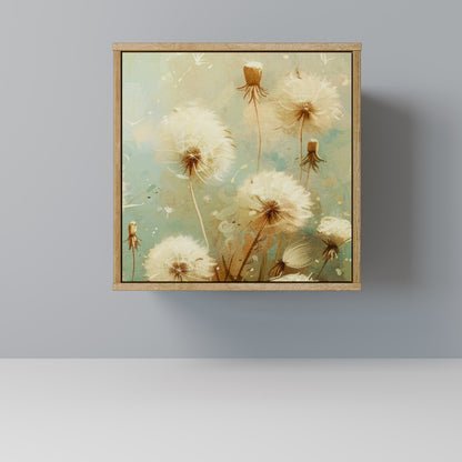 DREAMY MEADOW 1-Door Sideboard in Oak Effect