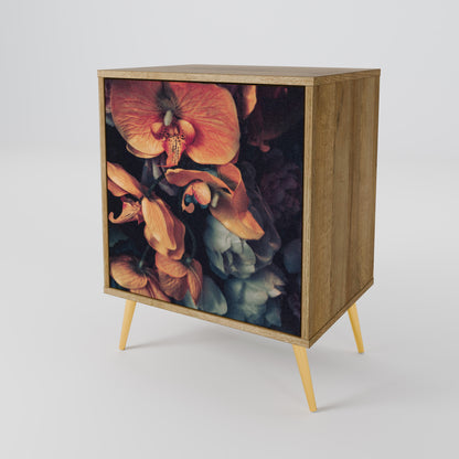 NEVERENDING BLOOM 1-Door Sideboard in Oak Effect