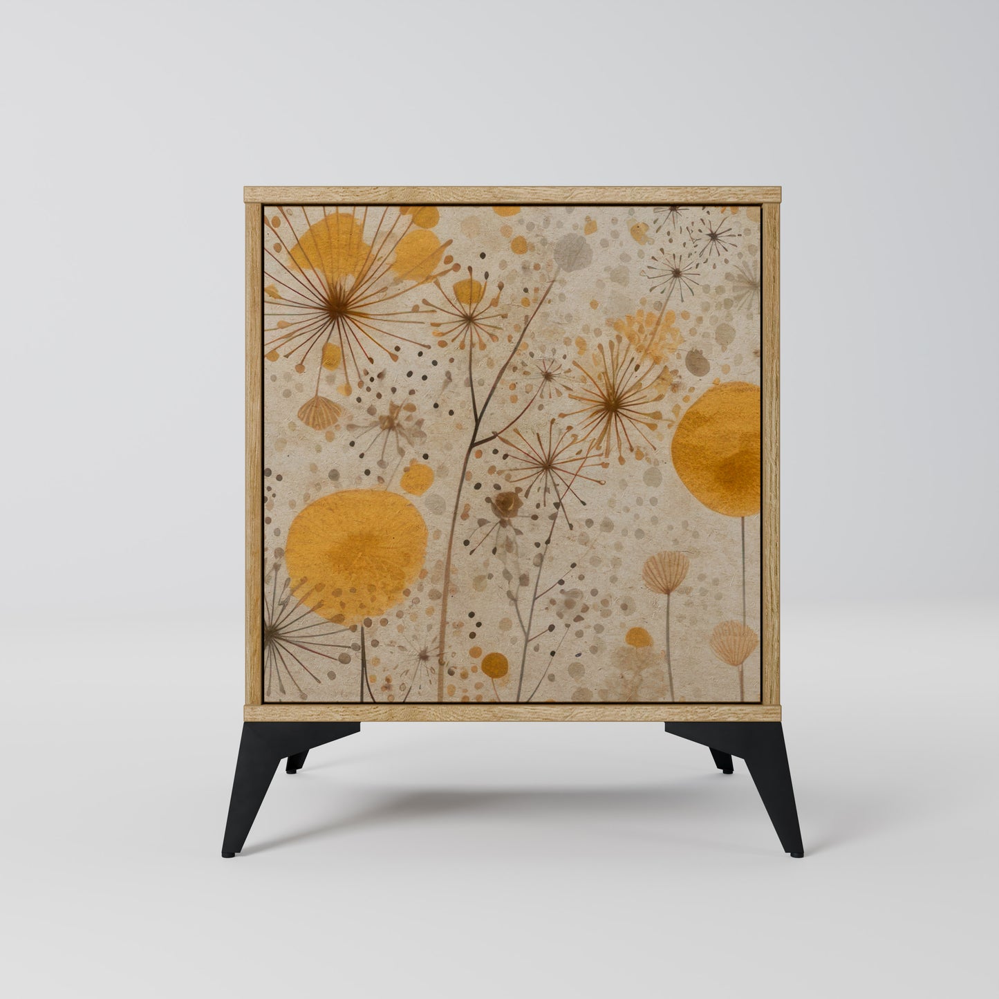 MORNING GLADE 1-Door Sideboard in Oak Effect