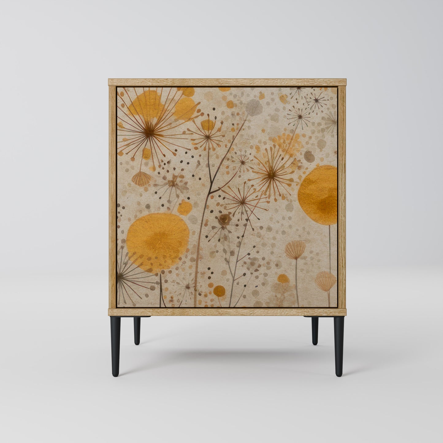 MORNING GLADE 1-Door Sideboard in Oak Effect