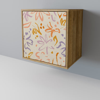 SPRING WHIMSY Madia a 1 anta effetto rovere