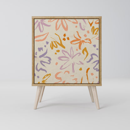 SPRING WHIMSY 1-Door Sideboard in Oak Effect