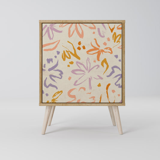 SPRING WHIMSY 1-Door Sideboard in Oak Effect