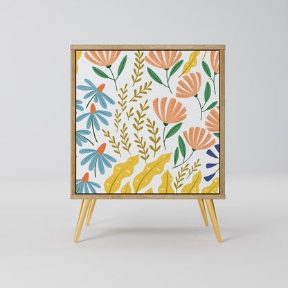 HELLO SPRING 1-Door Sideboard in Oak Effect