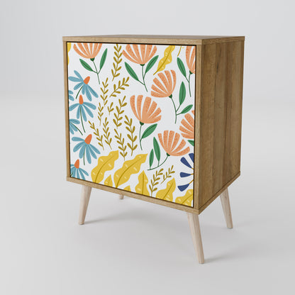 HELLO SPRING 1-Door Sideboard in Oak Effect