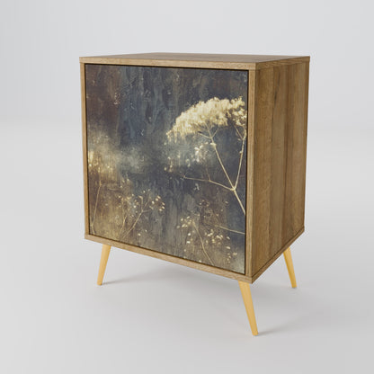 GENTLE POWER 1-Door Sideboard in Oak Effect