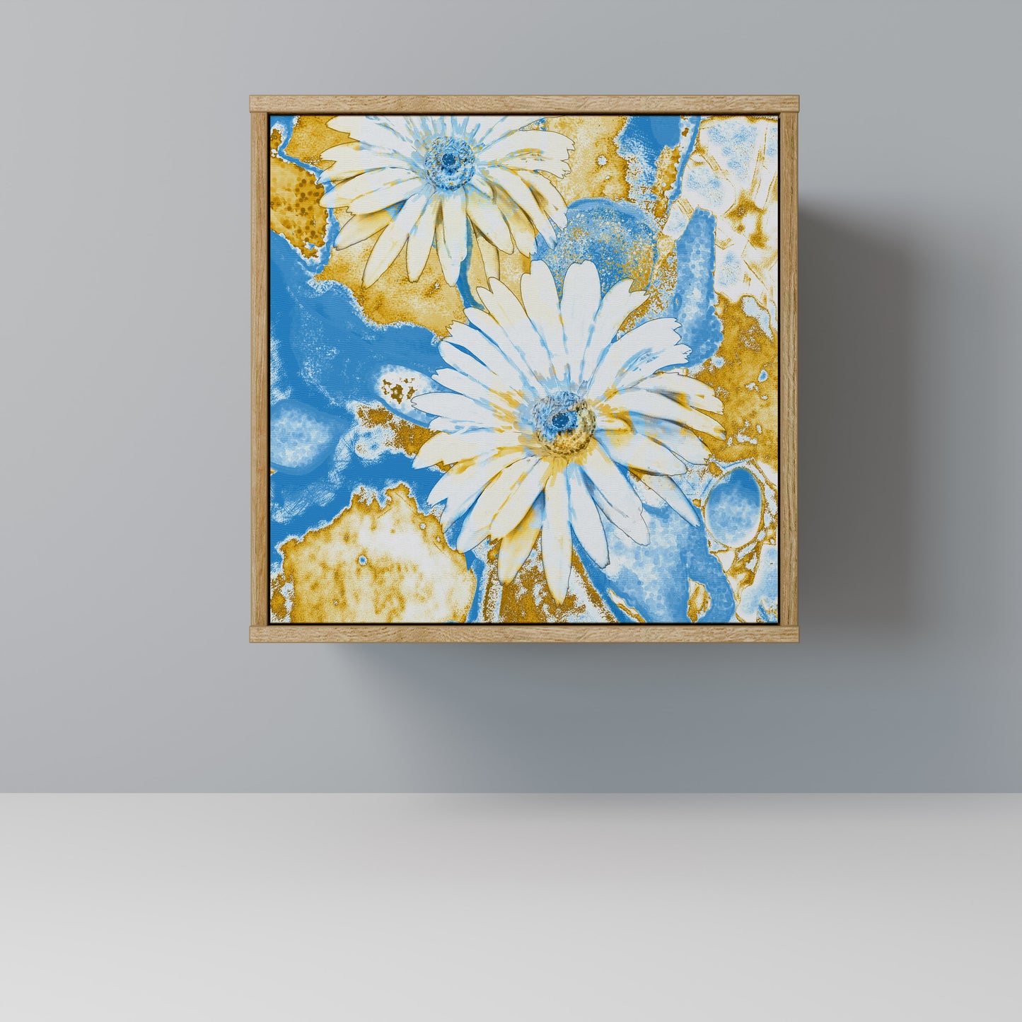 DAISY LUXE Madia a 1 anta effetto rovere