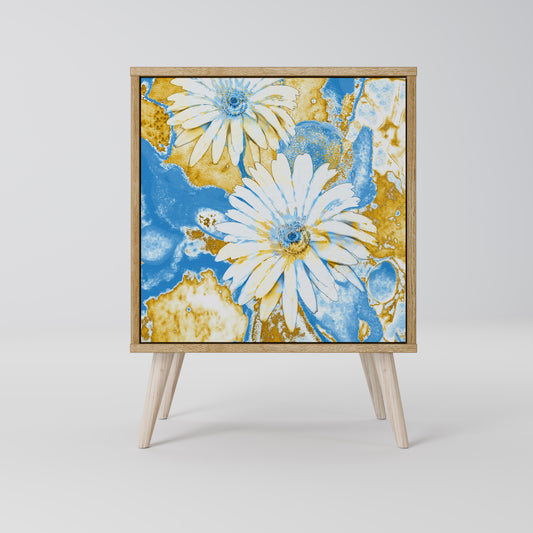 Credenza DAISY LUXE a 1 anta effetto rovere