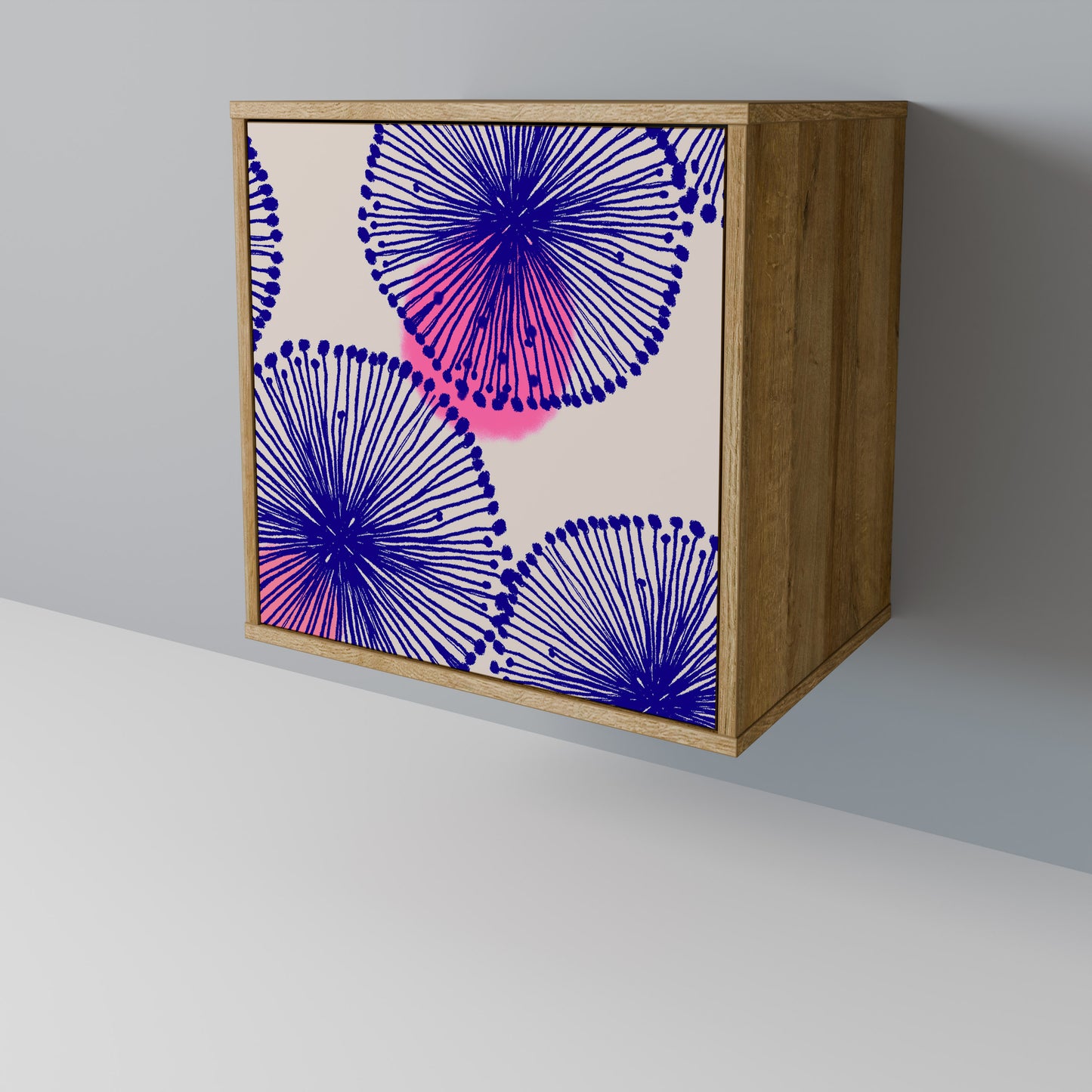 Credenza MAGIC NATURE a 1 anta effetto rovere