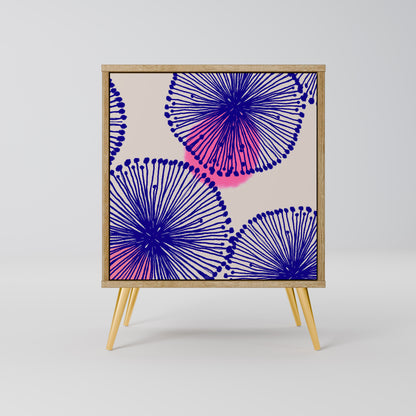 Credenza MAGIC NATURE a 1 anta effetto rovere