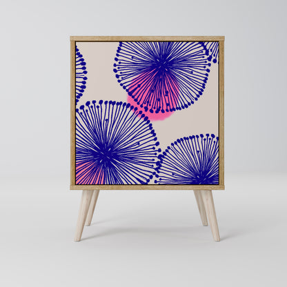 Credenza MAGIC NATURE a 1 anta effetto rovere