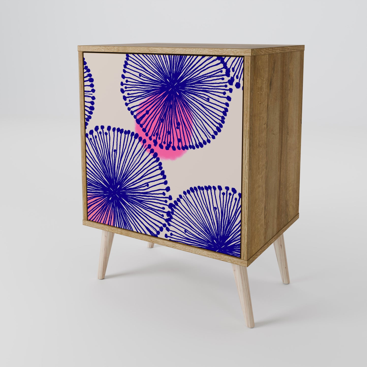 Credenza MAGIC NATURE a 1 anta effetto rovere