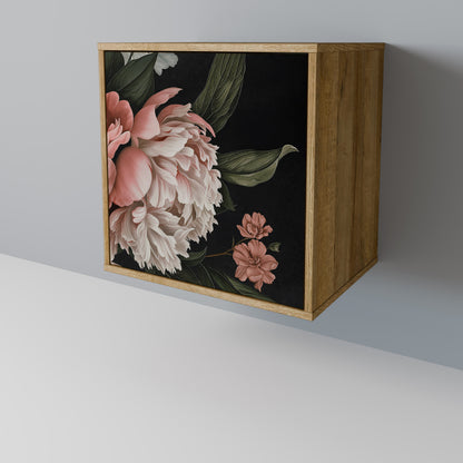 LUSH ELEGANCE 1-Door Sideboard in Oak Effect