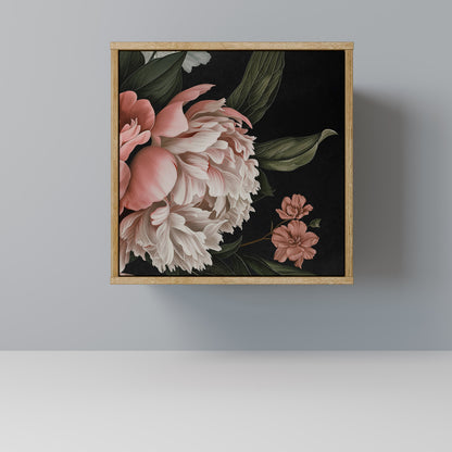 LUSH ELEGANCE 1-Door Sideboard in Oak Effect