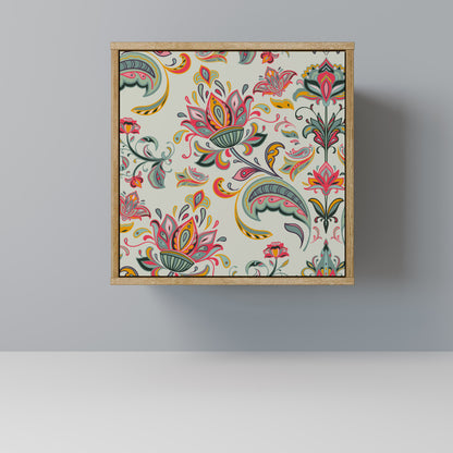 ORGANIC FOLKLORE Madia a 1 anta effetto rovere