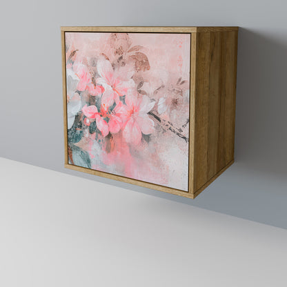 CHERRY BLOSSOM 1-Door Sideboard in Oak Effect