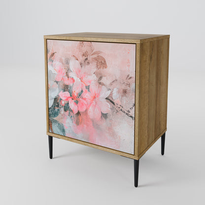 CHERRY BLOSSOM 1-Door Sideboard in Oak Effect