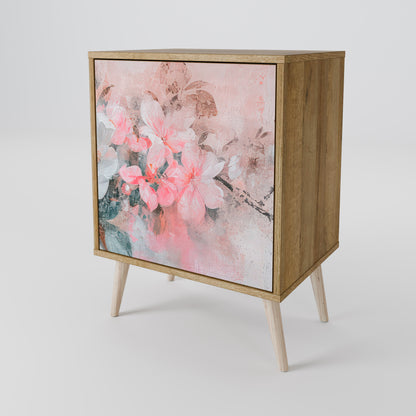 CHERRY BLOSSOM 1-Door Sideboard in Oak Effect