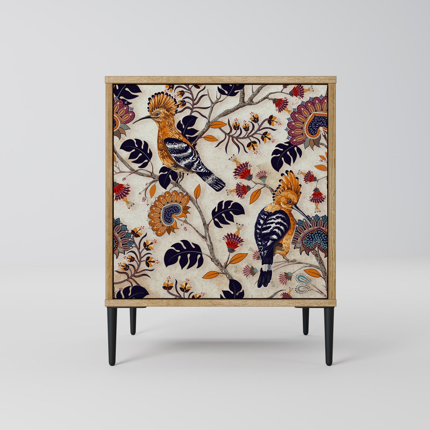 Credenza EMINENT HOOPOE a 1 anta effetto rovere