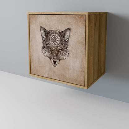 STEAMPUNK CLAN Madia a 1 anta effetto rovere