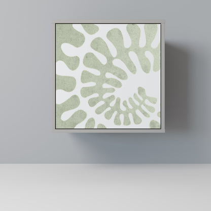 HELIX DANCE 1-Door Sideboard in Grey Finish