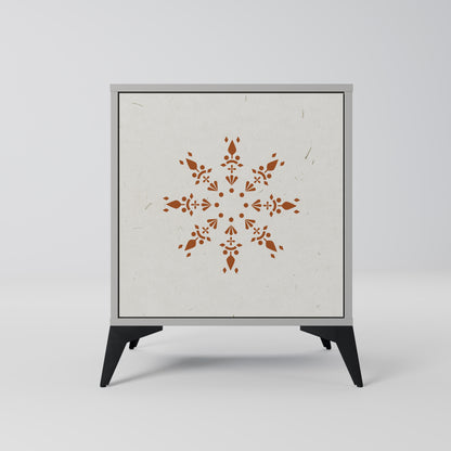 Credenza DAILY HARMONY a 1 anta con finitura grigia