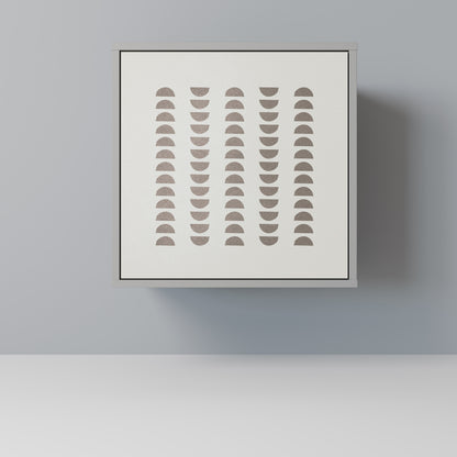 Credenza HARMONY ESSENCE a 1 anta in finitura grigia