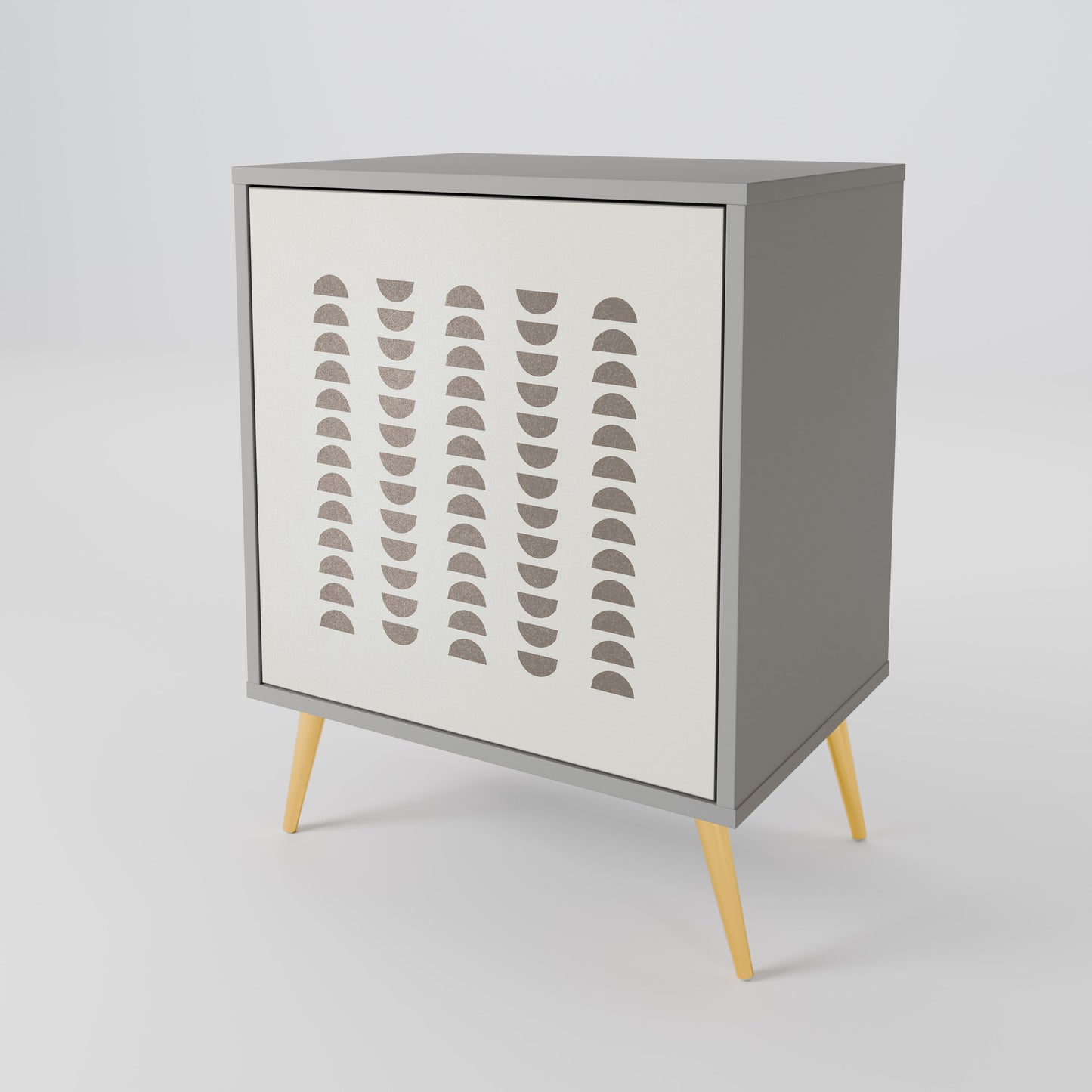 Credenza HARMONY ESSENCE a 1 anta in finitura grigia