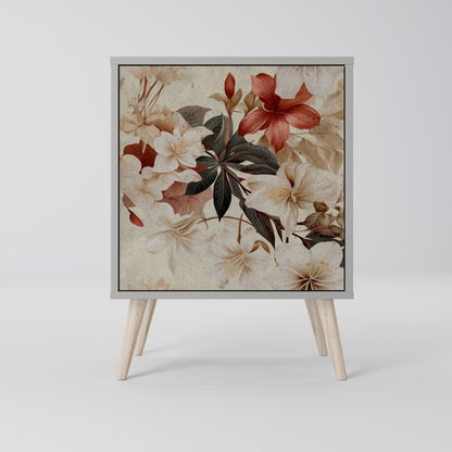 PETAL HARMONY 1-Door Sideboard in Grey Finish