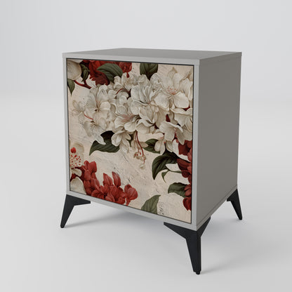 EPHEMERAL DAYS 1-Door Sideboard in Grey Finish