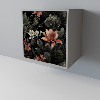 SECRET VERDURE 1-Door Sideboard in Grey Finish