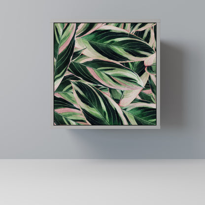 Credenza EERIE STROMANTHE a 1 anta con finitura grigia