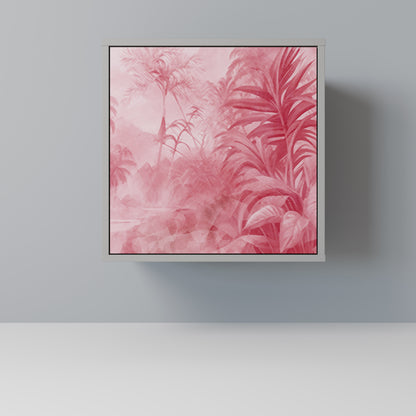 Credenza SWEET TROPICS a 1 anta con finitura grigia