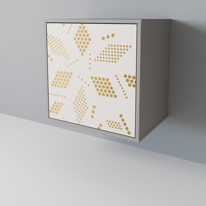 SPOTTED DAZE 1-Door Sideboard in Grey Finish