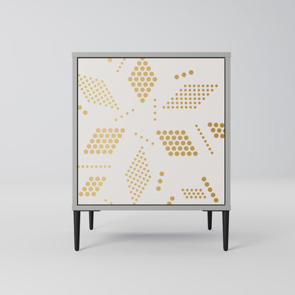 SPOTTED DAZE 1-Door Sideboard in Grey Finish