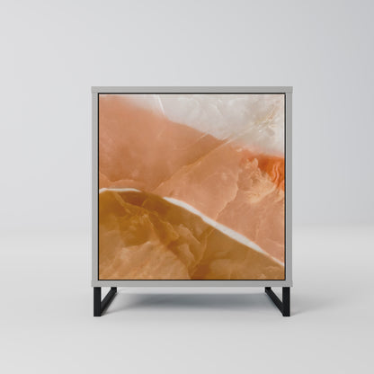 SANDHILLS SPLENDOUR 1-Door Sideboard in Grey Finish