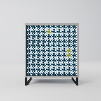 OUT OF CONTEXT 1-Door Sideboard in Grey Finish