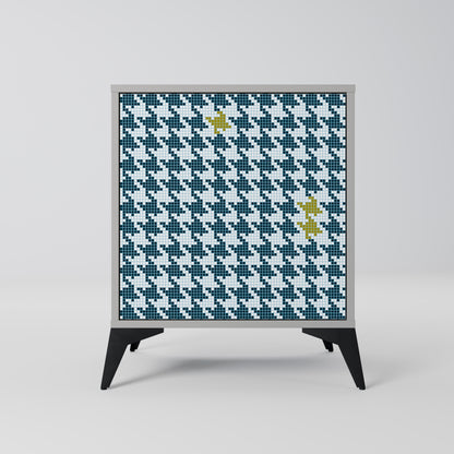 OUT OF CONTEXT 1-Door Sideboard in Grey Finish