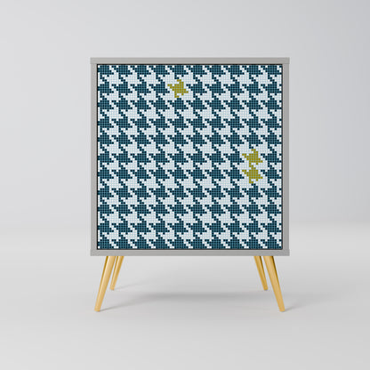 OUT OF CONTEXT 1-Door Sideboard in Grey Finish