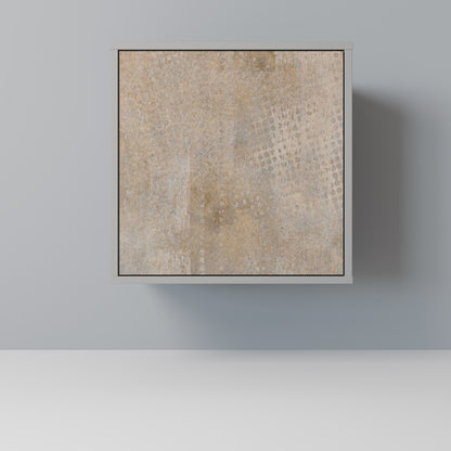 ERRORE SCHERMO Credenza a 1 anta con finitura grigia