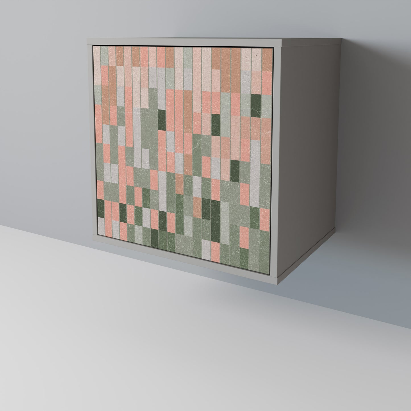 BUILDING THE FUTURE 1-Door Sideboard in Grey Finish