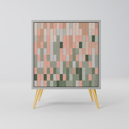 BUILDING THE FUTURE 1-Door Sideboard in Grey Finish