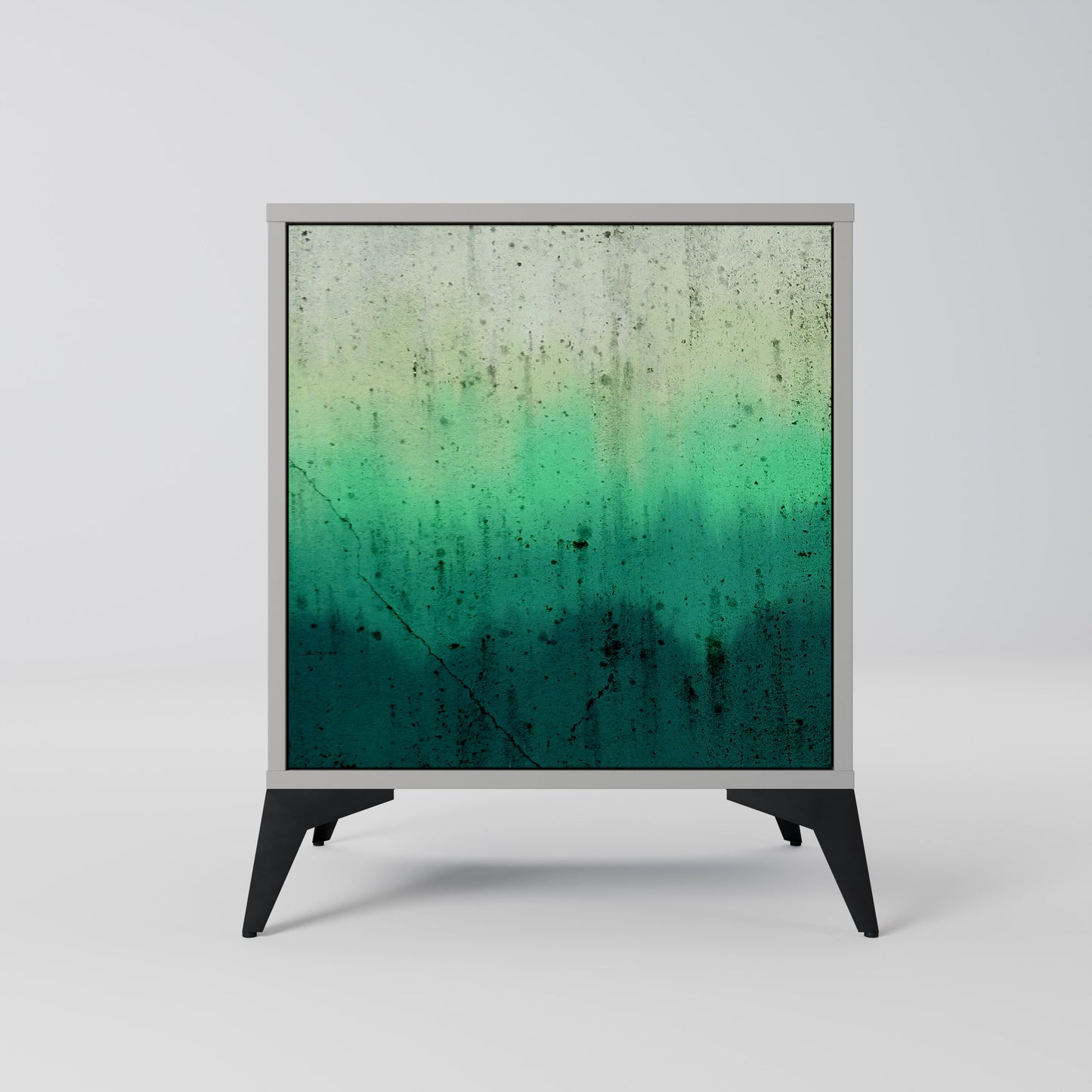 NORTHERN LIGHTS 1-Door Sideboard in Grey Finish
