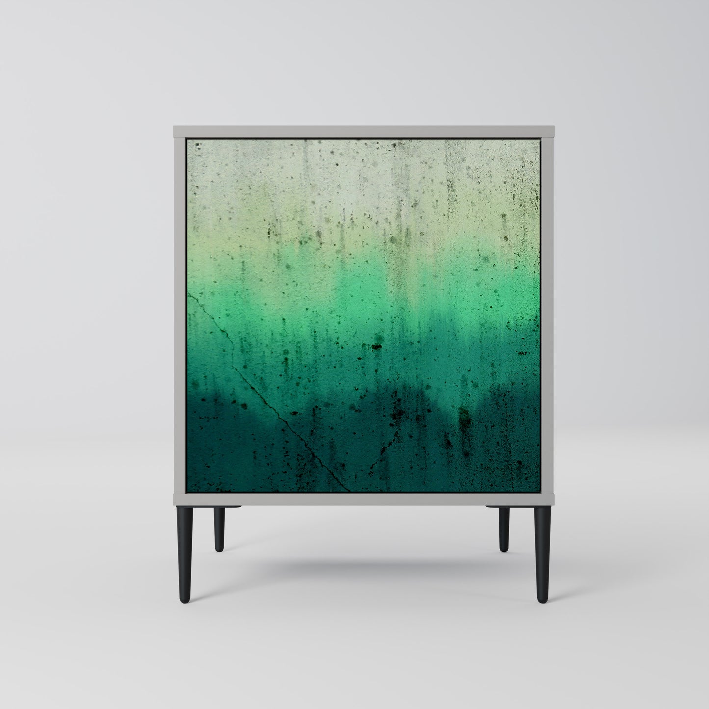 NORTHERN LIGHTS 1-Door Sideboard in Grey Finish